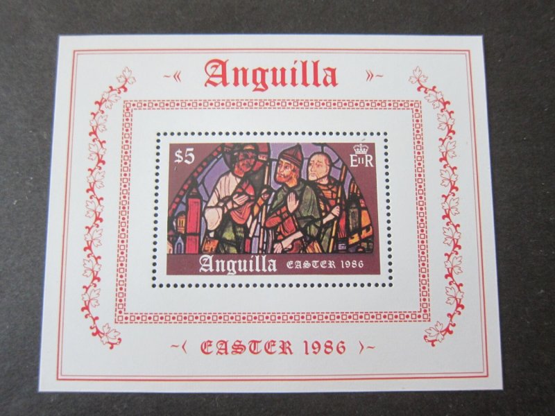 Anguilla 1986 Sc 668 Christmas Religion set MNH