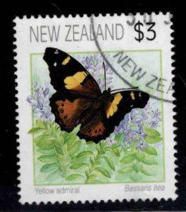 New Zealand Scott 1077 Used Butterfly stamp
