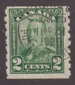 Canada 161 King George V SCROLL Issue 2¢ Coil 1929