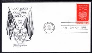 US 1313 Poland Artmaster U/A FDC