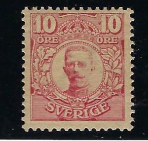 Sweden SC#71 Mint F-VF hr...Worth a Close look!!