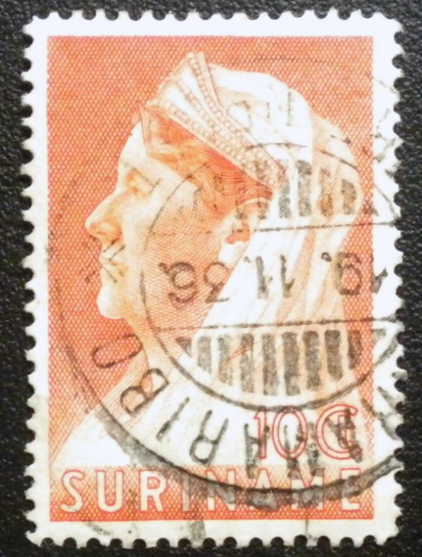 SURINAME DUTCH GUIANA 1936 STAMP. SCOTT # 152. USED. ITEM 2