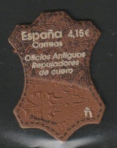 SPAIN 2021 Ancient Craft-Embossed Leather; MNH Scott Cat. No. 4570