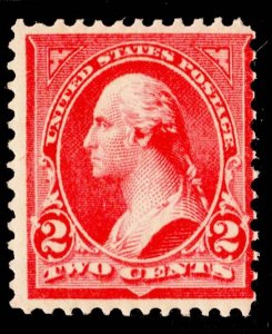 United States Scott 279B Unused not hinged with glazed gum.