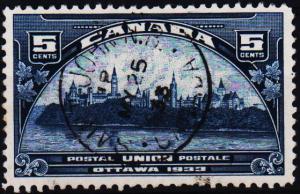 Canada. 1933 5c S.G.329 Fine Used