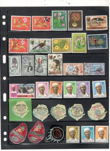 SIERRA LEONE COLLECTION ON STOCK SHEET MINT/USED