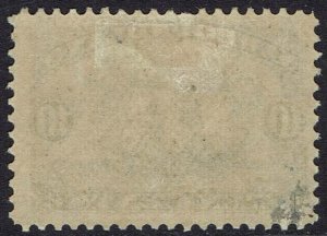 NEWFOUNDLAND 1887 SHIP 10C