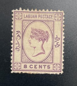 Labuan, Sc.#35, mint hinged