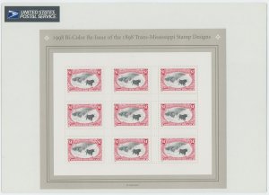 USA 3210 - 1 Dollar Cattle in Storm - Pane of 9 - sealed in original USPS pkg