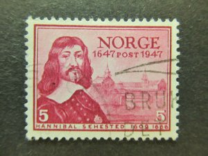 A5P29F141 Norway 1947 5o used