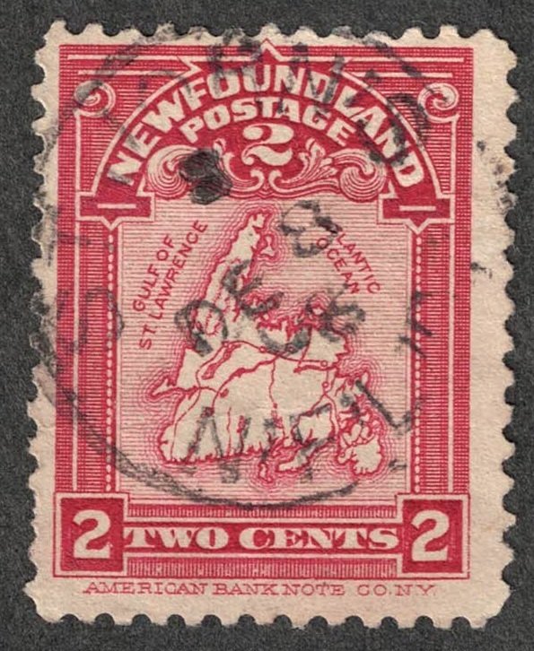 Canada, Newfoundland Scott # 86, used, CV = $ 3.50, Lot 250126 -06