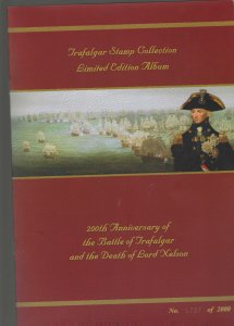 (2005) Gibraltar 200th Anniv. Battle of Trafalgar Limited Edition Album # 1737
