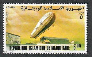 Mauritania #345 Zeppelin used single