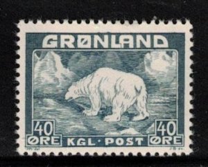 GREENLAND Scott # 81 MH - Polar Bear