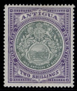 ANTIGUA EDVII SG38, 2s grey-green & pale violet, M MINT. Cat £90.