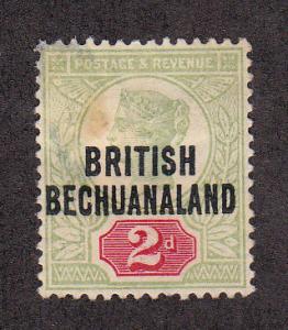 Bechuanaland Scott #34 MH Note