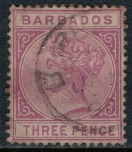 Barbados #63  CV $30.00