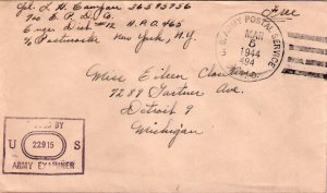 United States A.P.O.'s Soldier's Free Mail 1944 U.S. Army Postal Service, A.P...