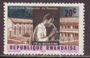 Rwanda    #85  MH  (1965)  