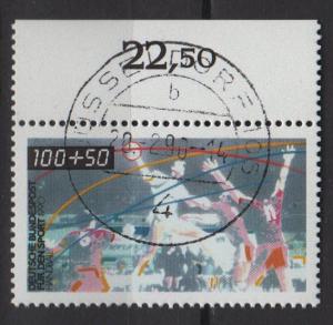 Germany 1990 - Scott B687 CTO - 100 + 50 pf, Popular sports