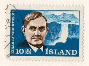 Iceland #377 used Benediktsson 