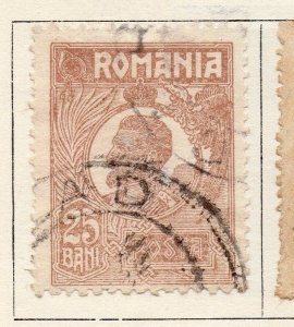 Romania 1919 Early Issue Fine Used 25b. 054994