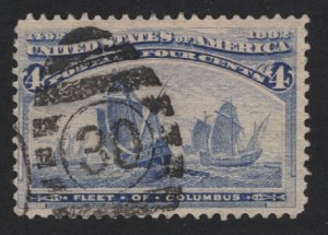 United States USED Scott Number 233  F-VF  -  BARNEYS