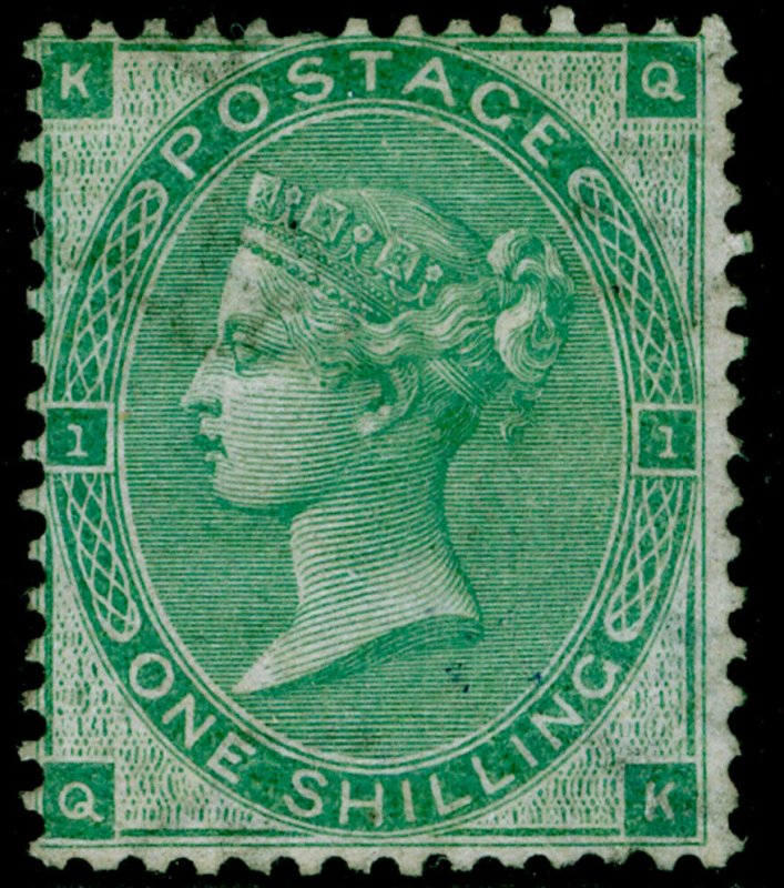 SG90, 1s green, M MINT. Cat £3200. QK