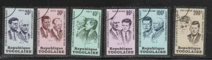 TOGO #856-857, C206-8  1973  JFK       MINT VF NH O.G CTO