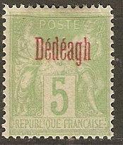 France Off Turkey Dedaugh 2 Mi 7 MLH F/VF 1900 SCV $14.00