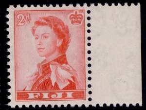 FIJI QEII SG301, 2d rose-red, NH MINT.