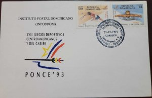 O) 1993 DOMINICAN REPUBLIC,  CENTRAL AMERICAN AND CARIBBEAN GAMES - PONCE, TENNI