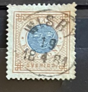 Sweden #38 Used- SCV=$20.00