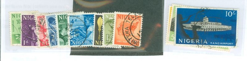 Nigeria #101-112 Used Single