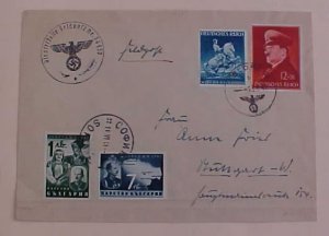 BULGARIA MIXED GERMANY 1941 NORMAL USED AS POSTAGE DUE