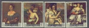 SAN MARINO  639-42 MNH 1963 Titian Paintings