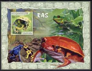 Mozambique 2007 Frogs perf souvenir sheet unmounted mint ...