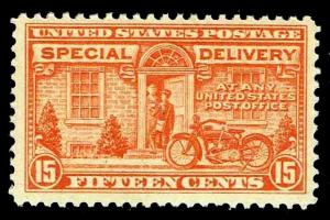 US. #E13 Special Delivery Flat Plate Issue of 1925 - OGNH - VF - $75.00 (E#0542)