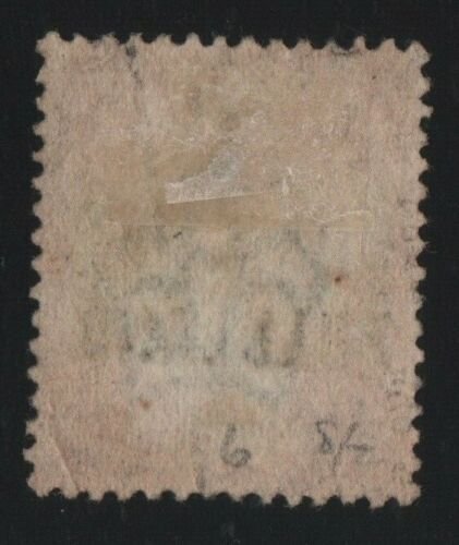 Zululand 1888 SG6 4d Green and Deep Brown used 