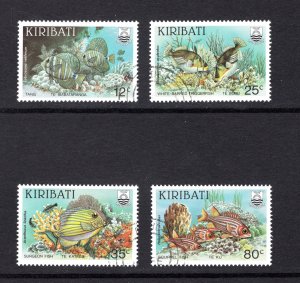 Kiribati  #452-455   VF, Used, CV $ 3.90 .....  3310027