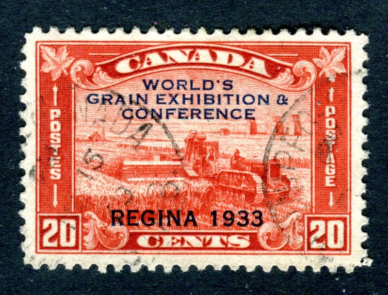 Canada 1933, Grain Exhibition Conference. 20c red. Used. SG330.