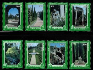 VATICAN Scott 980-987 MNH** nature conservation set 1995