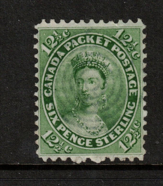 Canada #18 Very Fine+ Used With Light Cancel