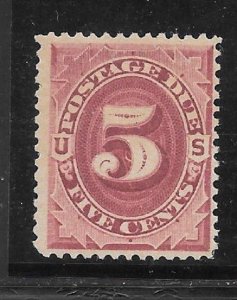 #J25 Mint Never Hinged Single 1891 Post Office Fresh