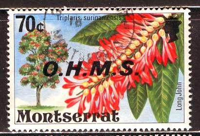 Montserrat; 1976; Sc. # O16; O/Used Single Stamp