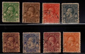 Turks and Caicos Islands Scott 60-67 Used stamps, good start to a great set 8/11