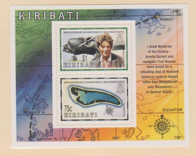 Kiribati Scott #745a Stamp - Mint NH Souvenir Sheet