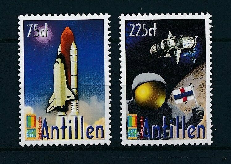 [NA1317] Netherlands Antilles Antillen 2000 Space shuttle Anaheim MNH
