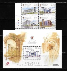 Macau Macao 2014 New Campus University of Macau S/S stamp MNH