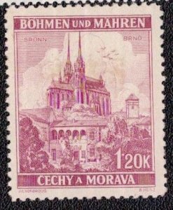 Bohemia and Moravia 31 1939 MNG